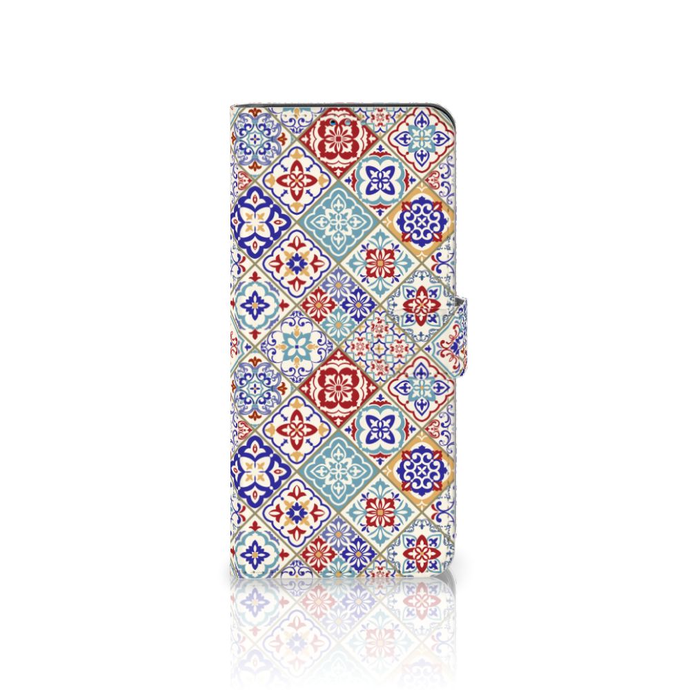Motorola Moto G9 Plus Bookcase Tiles Color