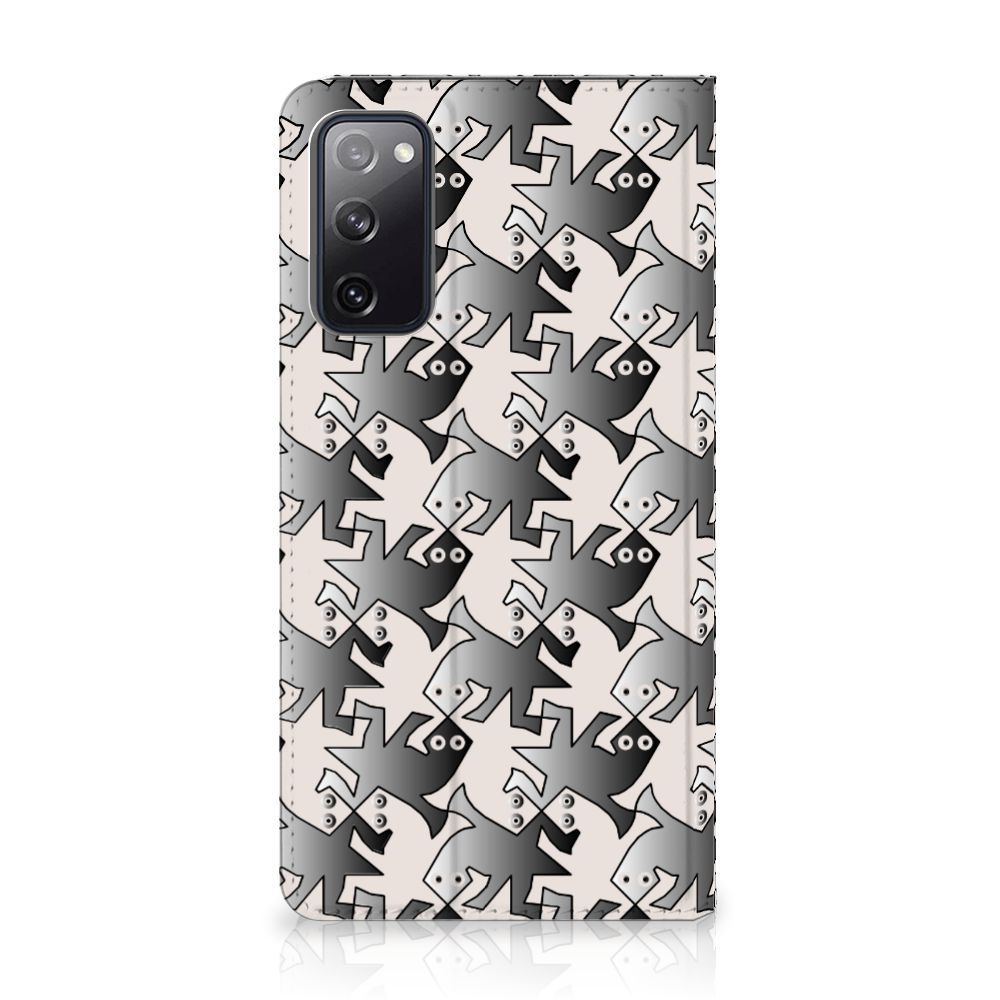 Samsung Galaxy S20 FE Hoesje maken Salamander Grey - B2C Telecom