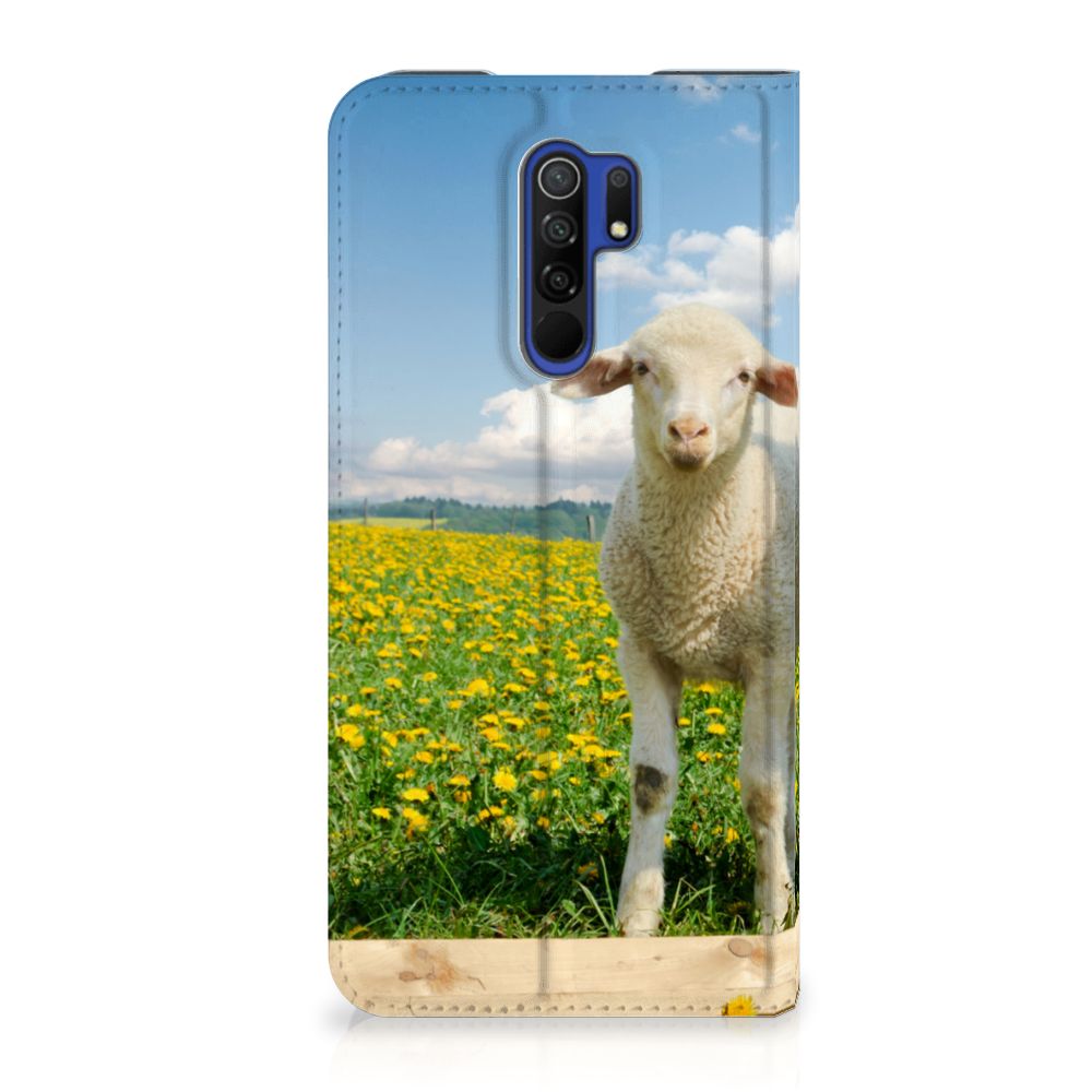 Xiaomi Redmi 9 Hoesje maken Schaap en Lammetje - B2C Telecom