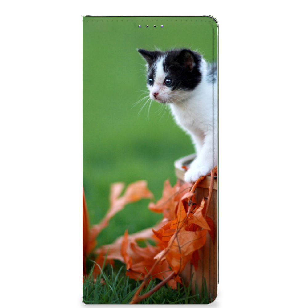 Samsung Galaxy A22 5G Hoesje maken Kitten - B2C Telecom