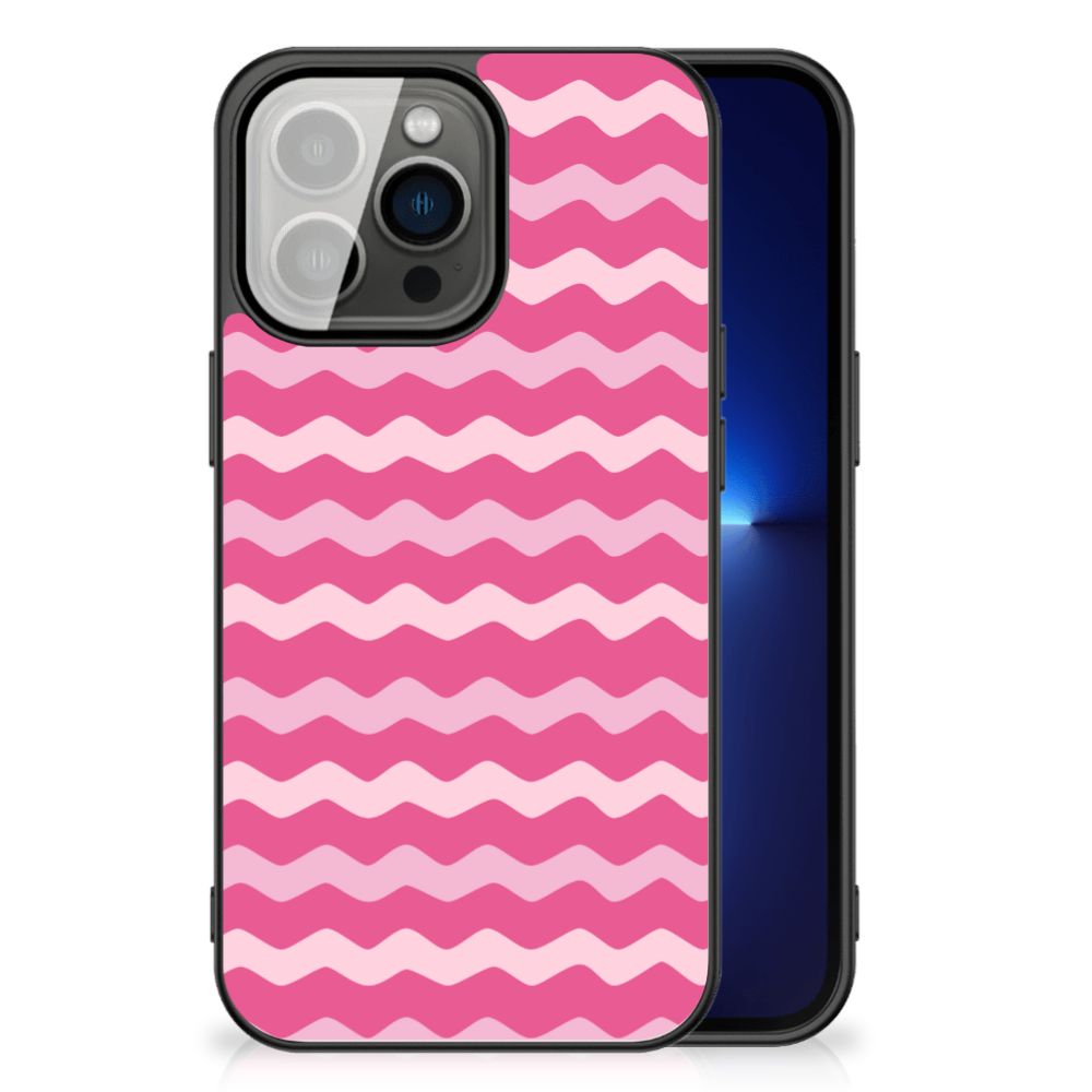 iPhone 13 Pro Back Case Waves Pink B2C Telecom