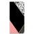 Nokia G50 Stand Case Zwart Roze Vormen