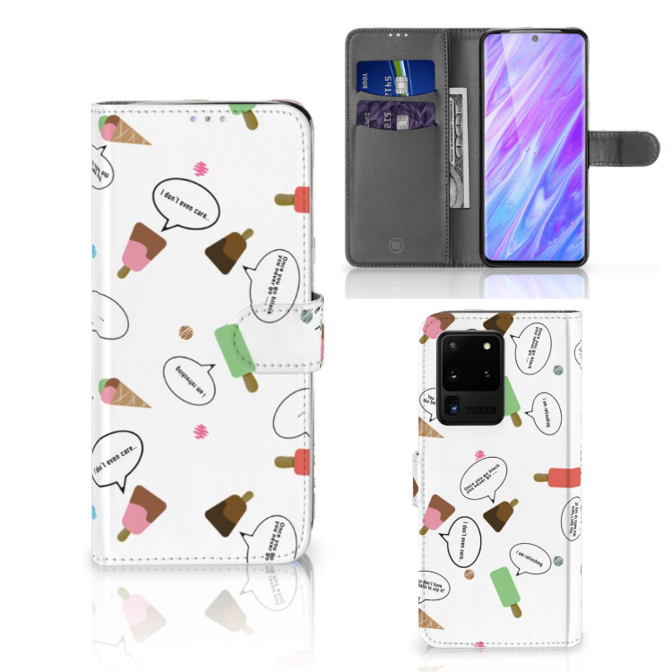 Samsung Galaxy S20 Ultra Book Cover IJsjes