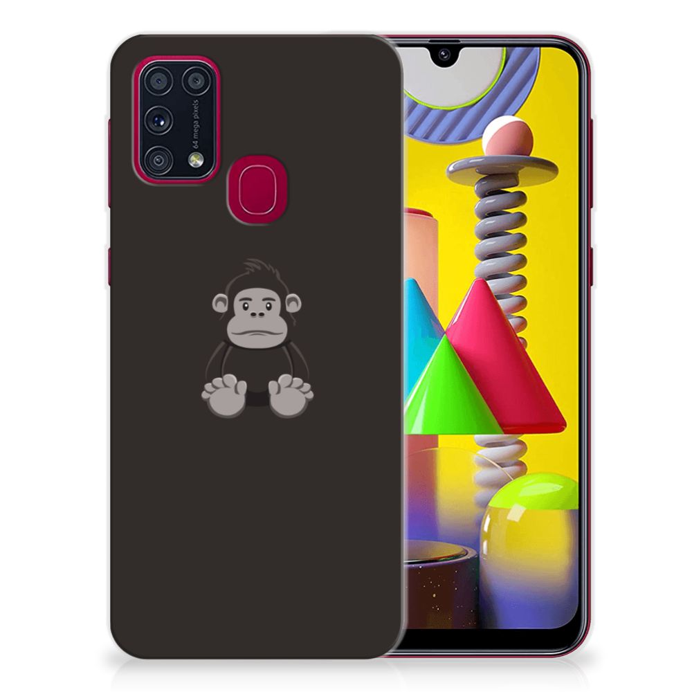 Samsung Galaxy M31 Telefoonhoesje met Naam Gorilla B2C Telecom