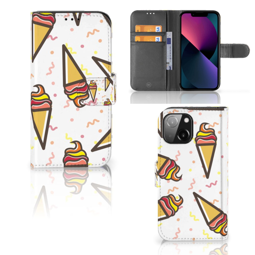 iPhone 13 Mini Book Cover Icecream