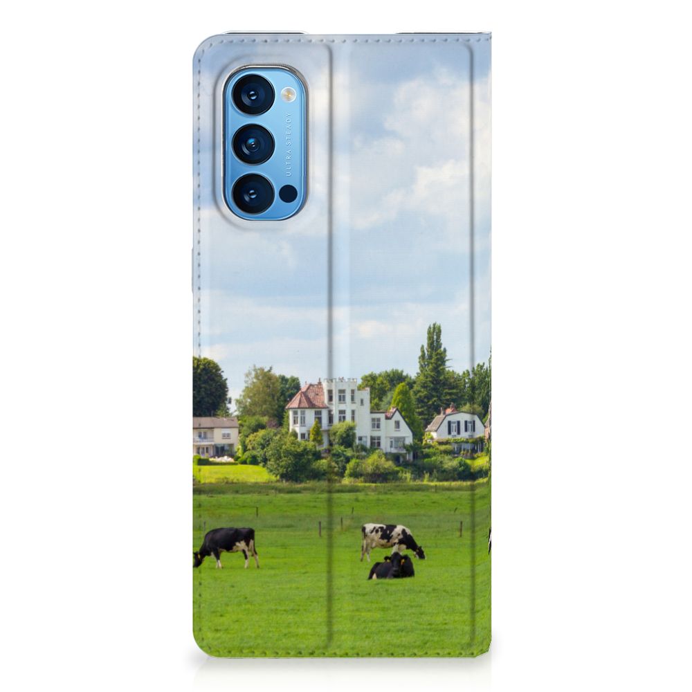 OPPO Reno4 Pro 5G Hoesje maken Koeien - B2C Telecom