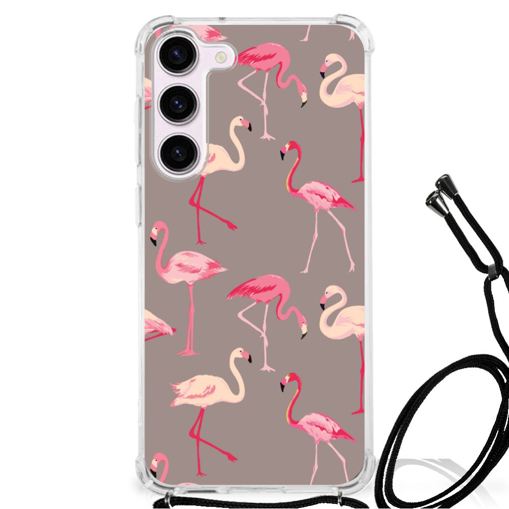 Samsung Galaxy S23 Case Anti-shock Flamingo
