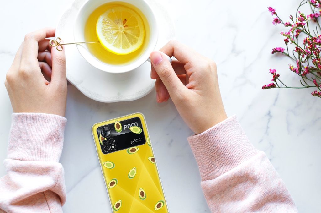 Xiaomi Poco X4 Pro 5G Siliconen Case Avocado B2C Telecom
