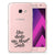 Samsung Galaxy A3 2017 Siliconen hoesje met naam Heart Smile