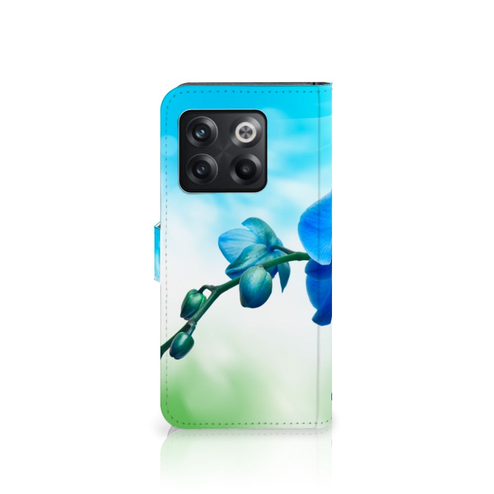 OnePlus 10T Hoesje Orchidee Blauw - Cadeau voor je Moeder