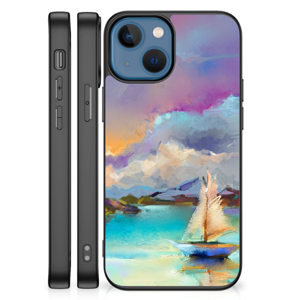 Kleurrijke Telefoonhoesje Apple iPhone 13 mini Boat B2C Telecom