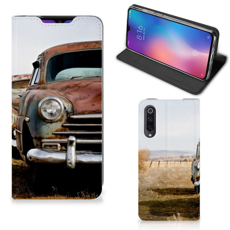 Xiaomi Mi 9 Stand Case Vintage Auto