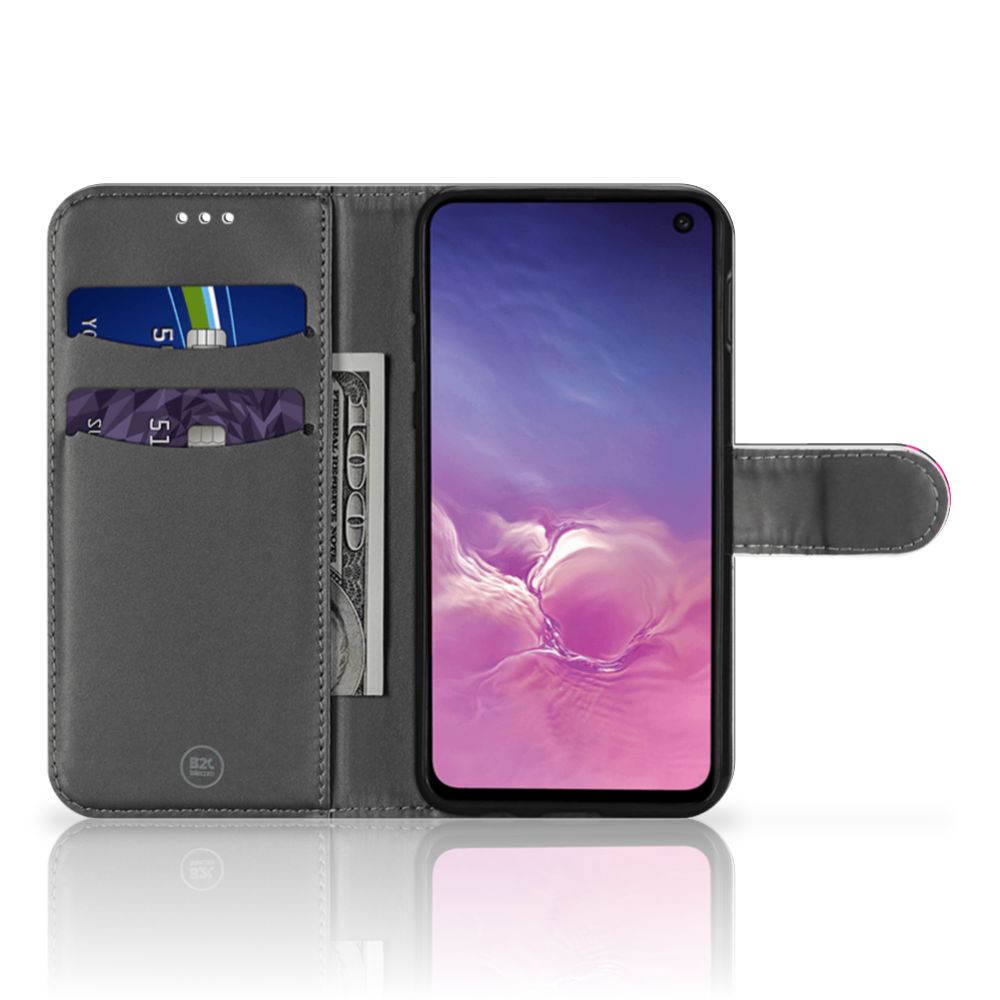 Samsung Galaxy S10e Hoesje met naam Woke Up - Origineel Cadeau Zelf Maken