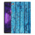 Lenovo Tab M10 Plus Silicone Tablet Hoes Wood Blue