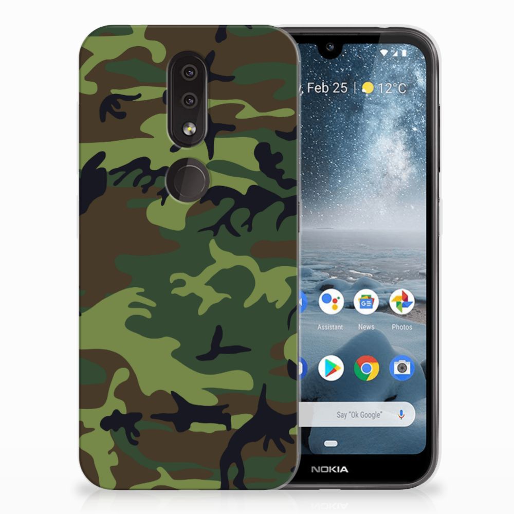 Nokia 4.2 TPU bumper Army Dark