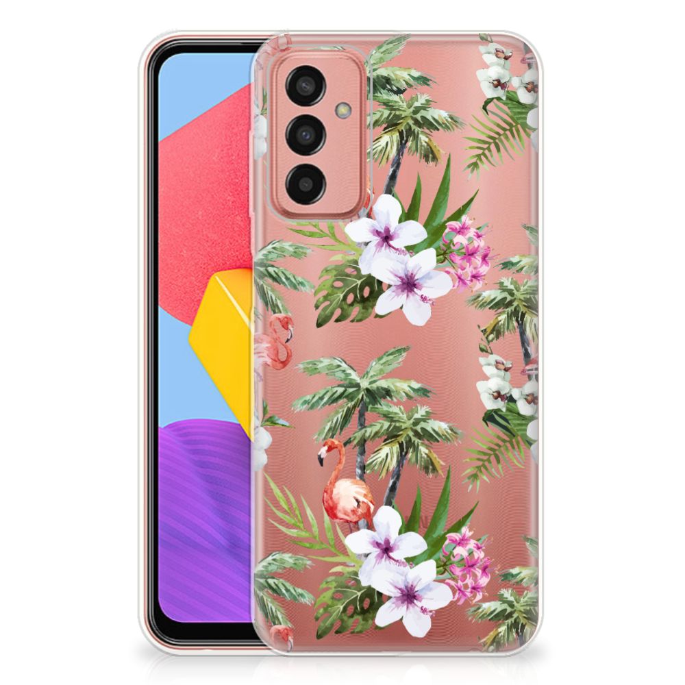 Samsung Galaxy M13 | M23 TPU Hoesje Flamingo Palms B2C Telecom