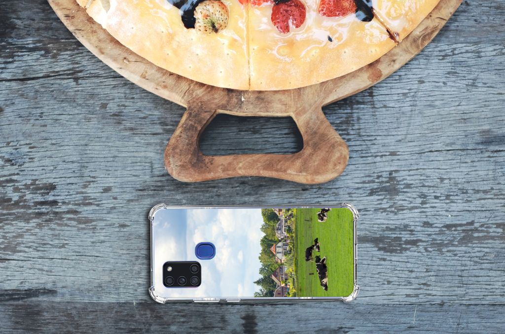 Samsung Galaxy A21s Case Anti-shock Koeien B2C Telecom