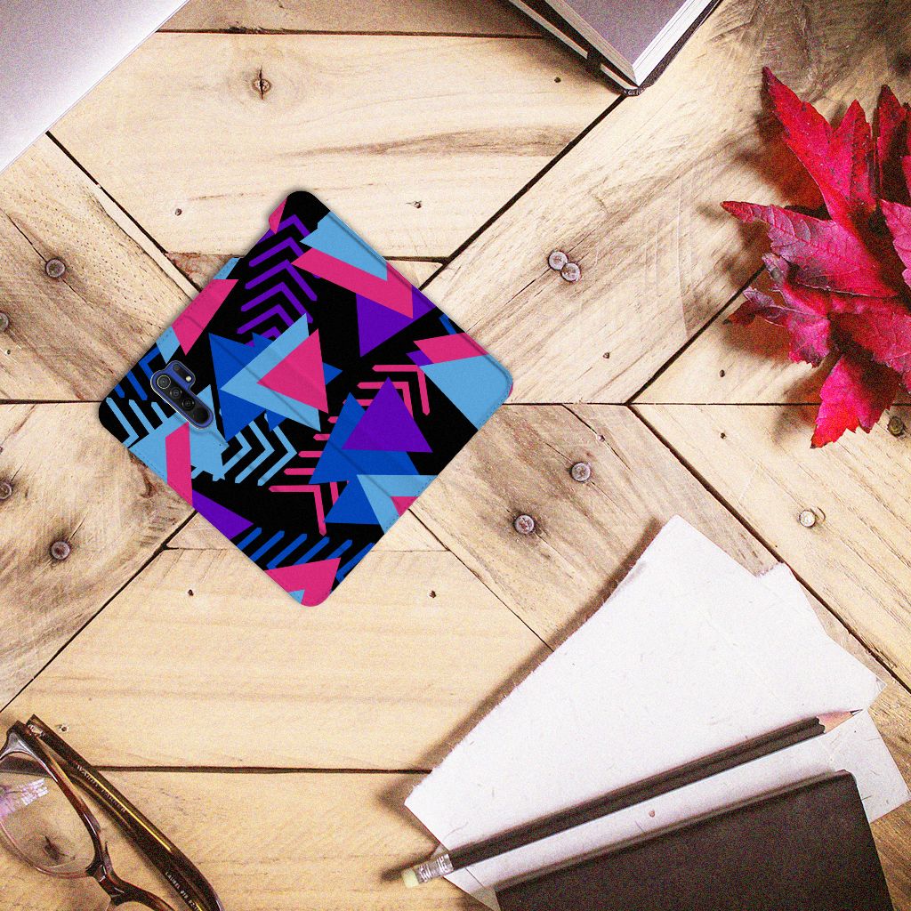 Xiaomi Redmi 9 Stand Case Funky Triangle - B2C Telecom