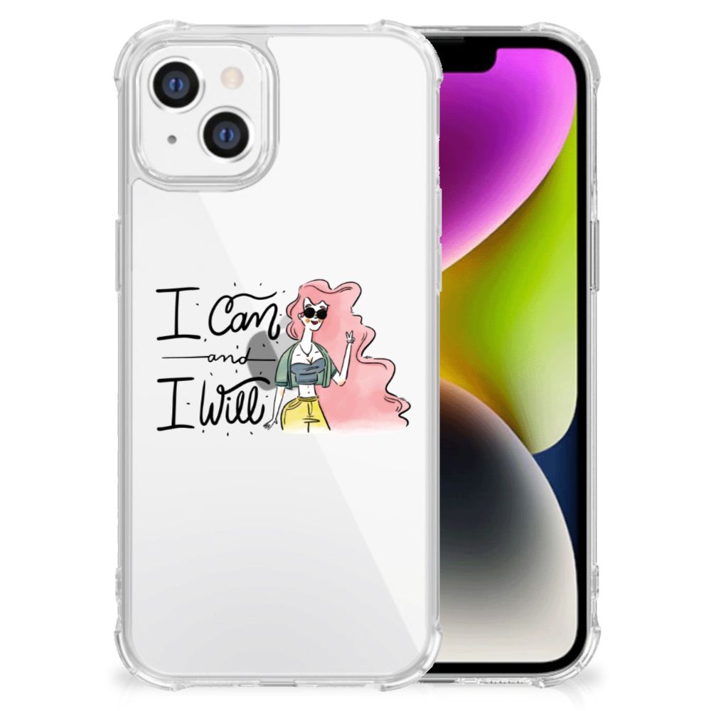 iPhone 14 Stevig Bumper Hoesje i Can