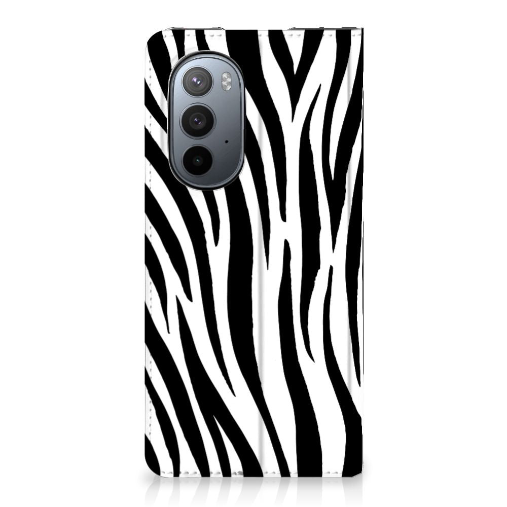 Motorola Edge 30 Pro Hoesje maken Zebra - B2C Telecom