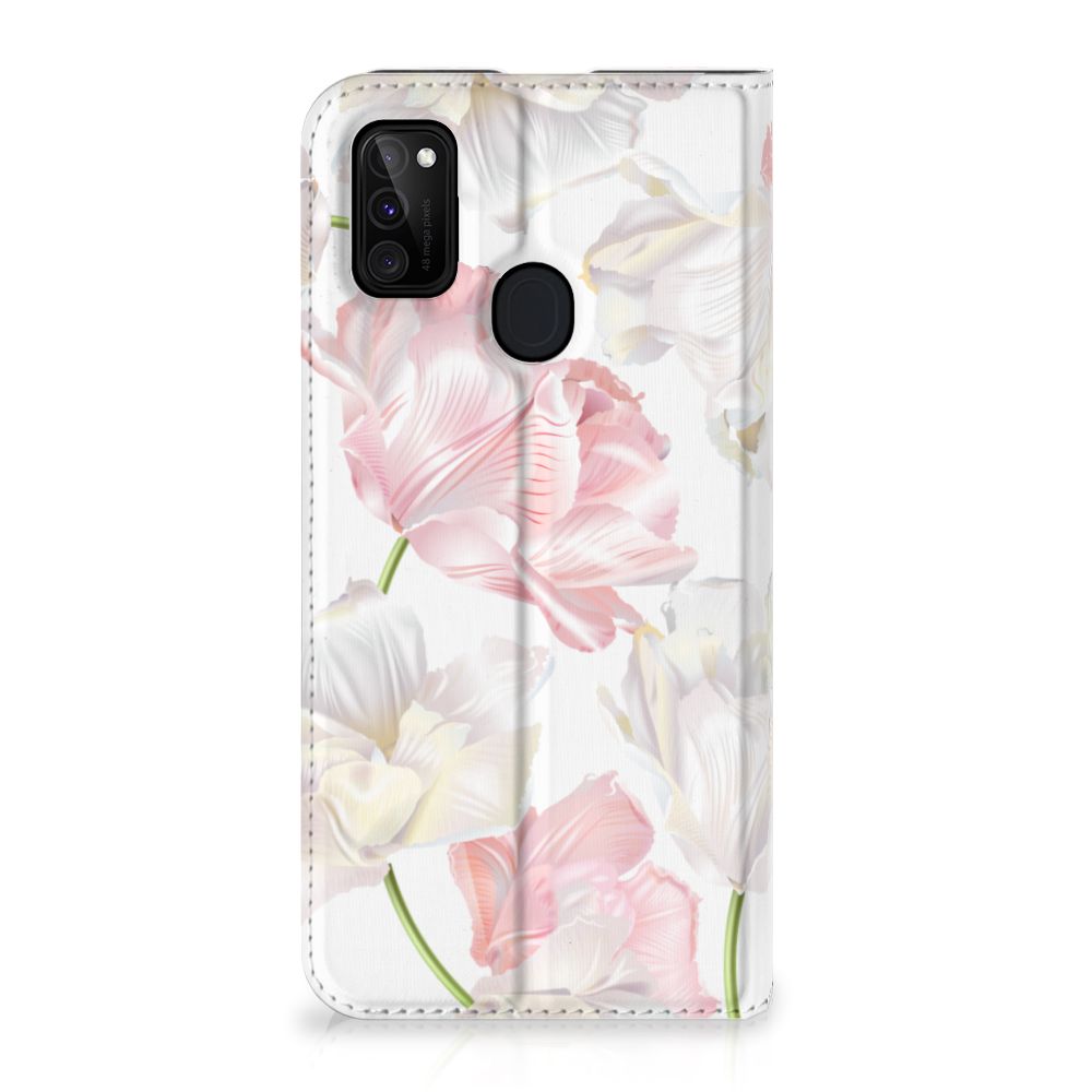 Samsung Galaxy M30s | M21 Smart Cover Lovely Flowers - B2C Telecom