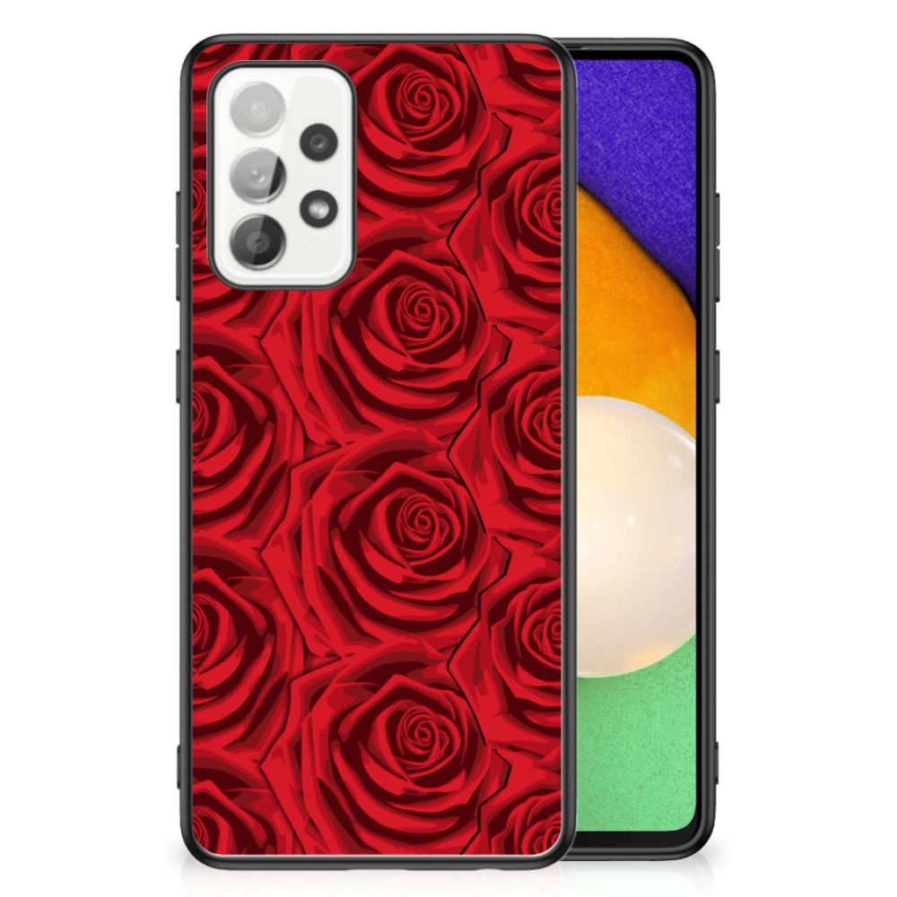 Samsung Galaxy A52 | A52s (5G/4G) Bloemen Hoesje Red Roses