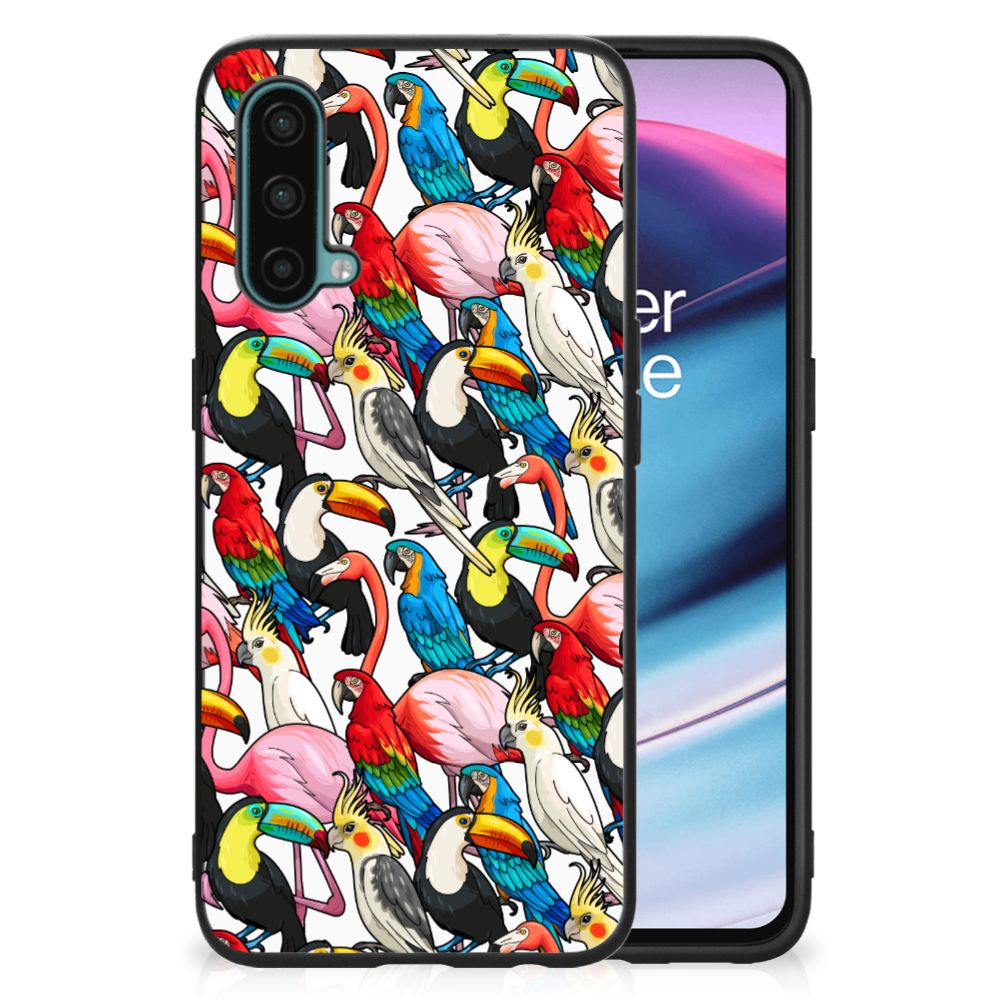 OnePlus Nord CE 5G Dierenprint Telefoonhoesje Birds B2C Telecom