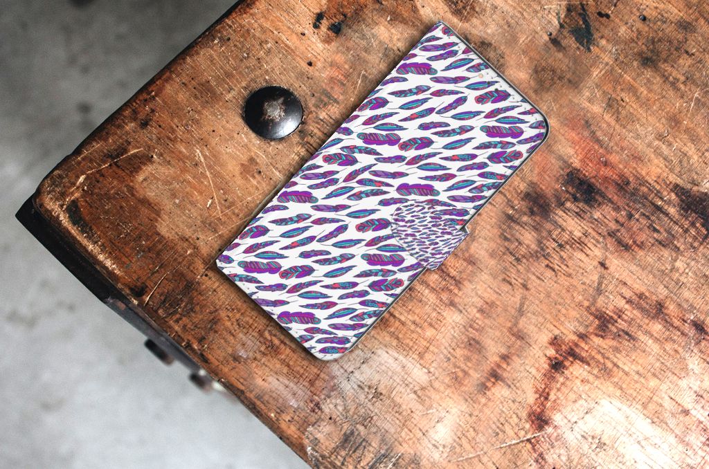 Nokia 5.3 Telefoon Hoesje Feathers Color