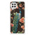 Samsung Galaxy A22 4G | M22 TPU Hoesje Pauw met Bloemen B2C Telecom
