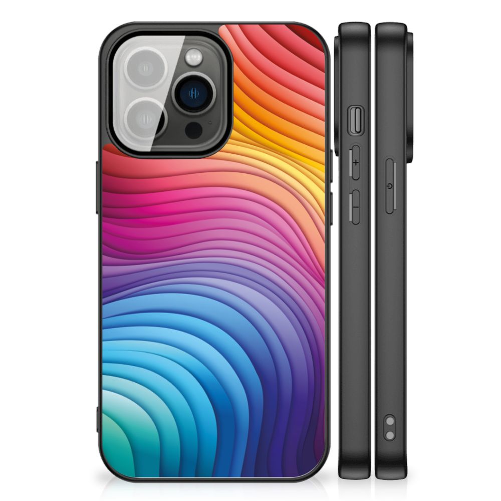 Backcover voor iPhone 13 Pro Regenboog B2C Telecom