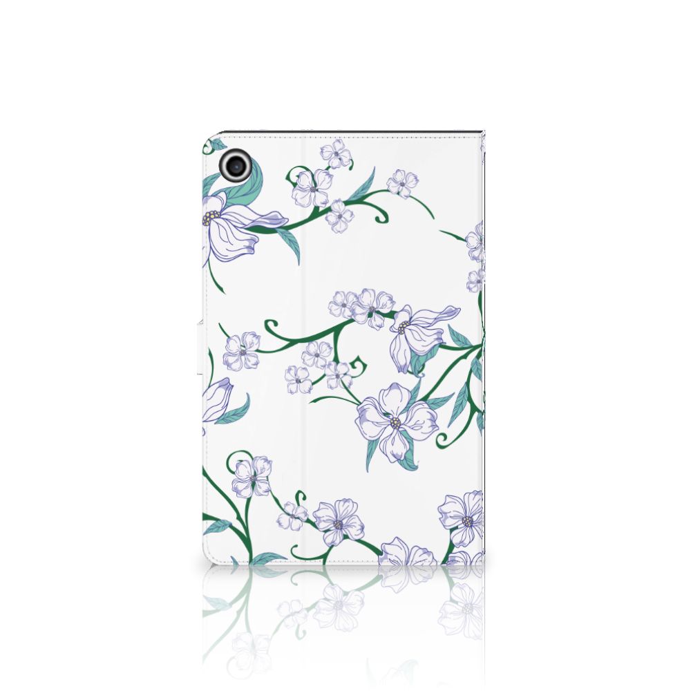 Lenovo Tab M10 Plus 3rd Gen 10.6 inch Uniek Tablet Cover Blossom White