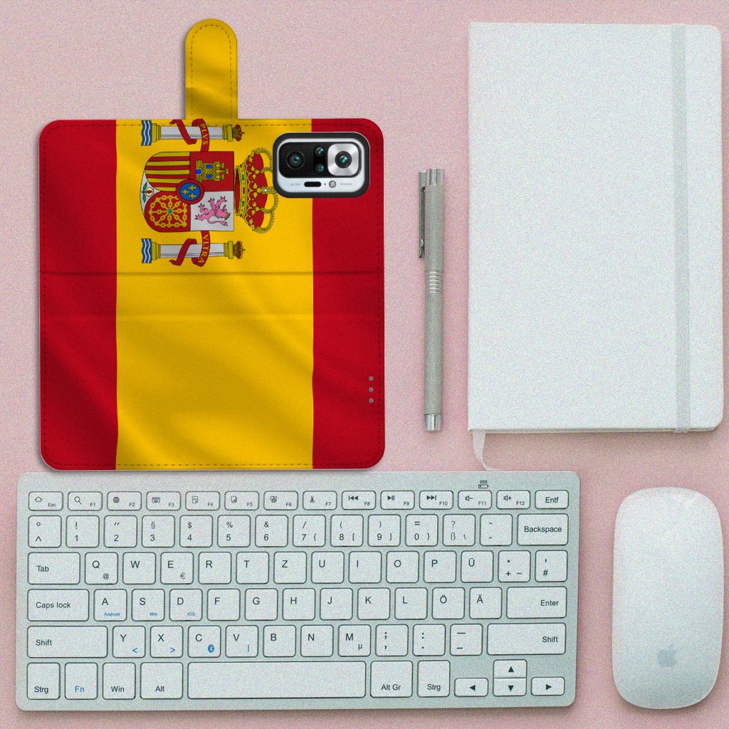 Xiaomi Redmi Note 10 Pro Bookstyle Case Spanje