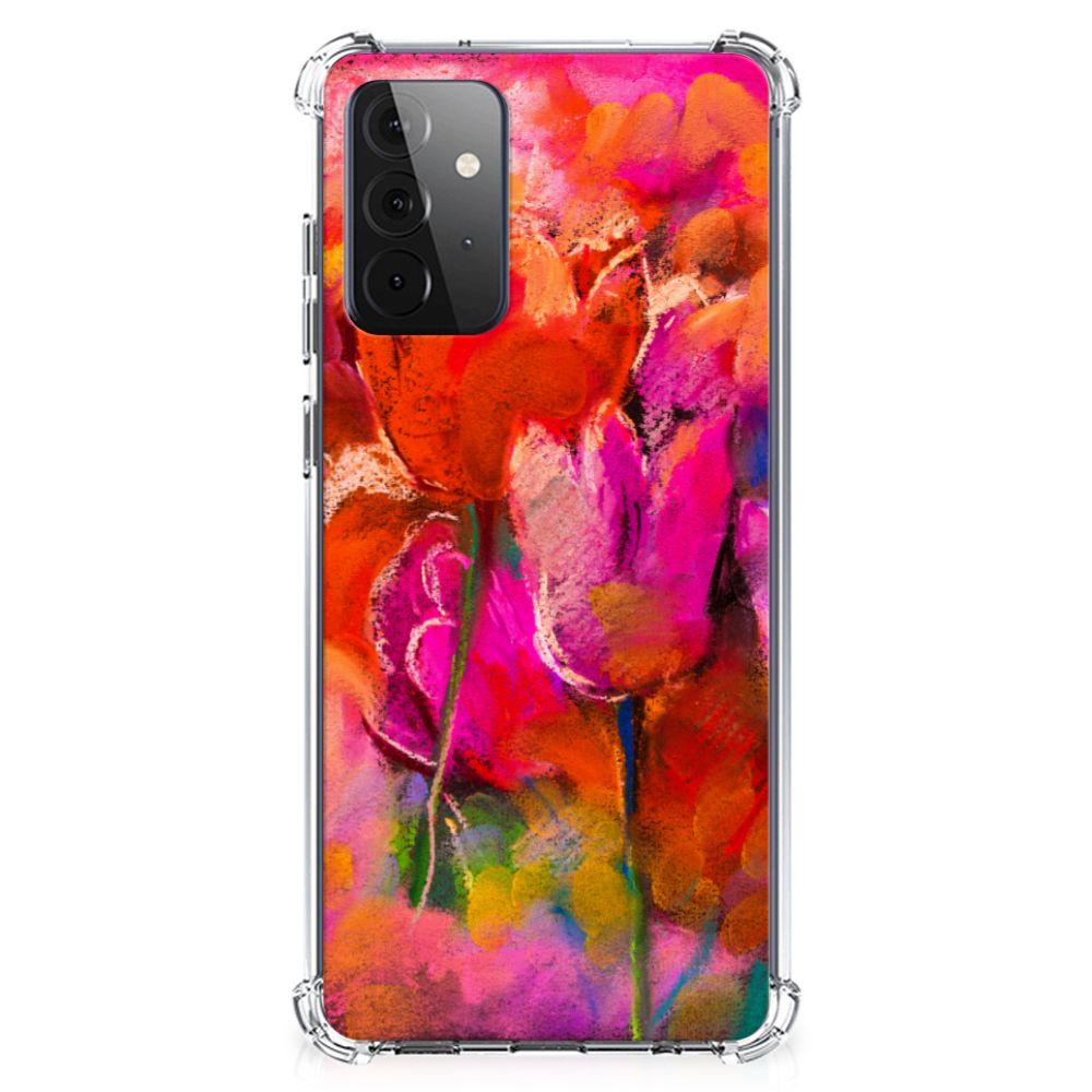 Back Cover Samsung Galaxy A72 4G/5G Tulips