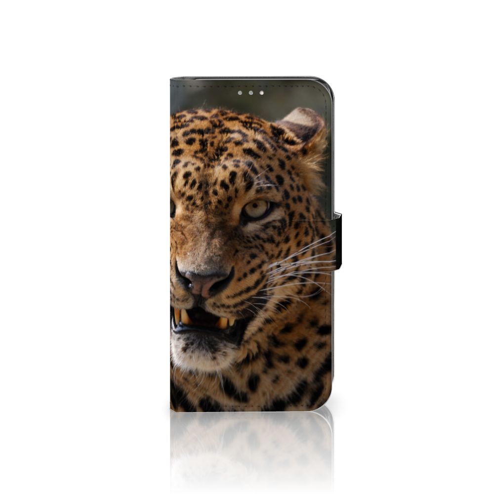 OnePlus Nord N100 Telefoonhoesje met Pasjes Luipaard
