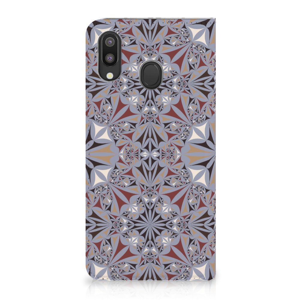 Samsung Galaxy M20 Standcase Flower Tiles