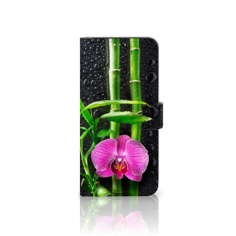 OPPO A15 Hoesje Orchidee
