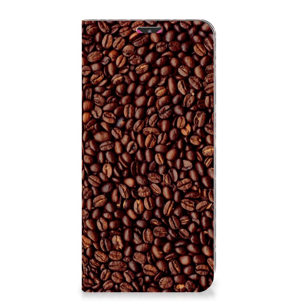 Samsung Galaxy M20 Flip Style Cover Koffiebonen