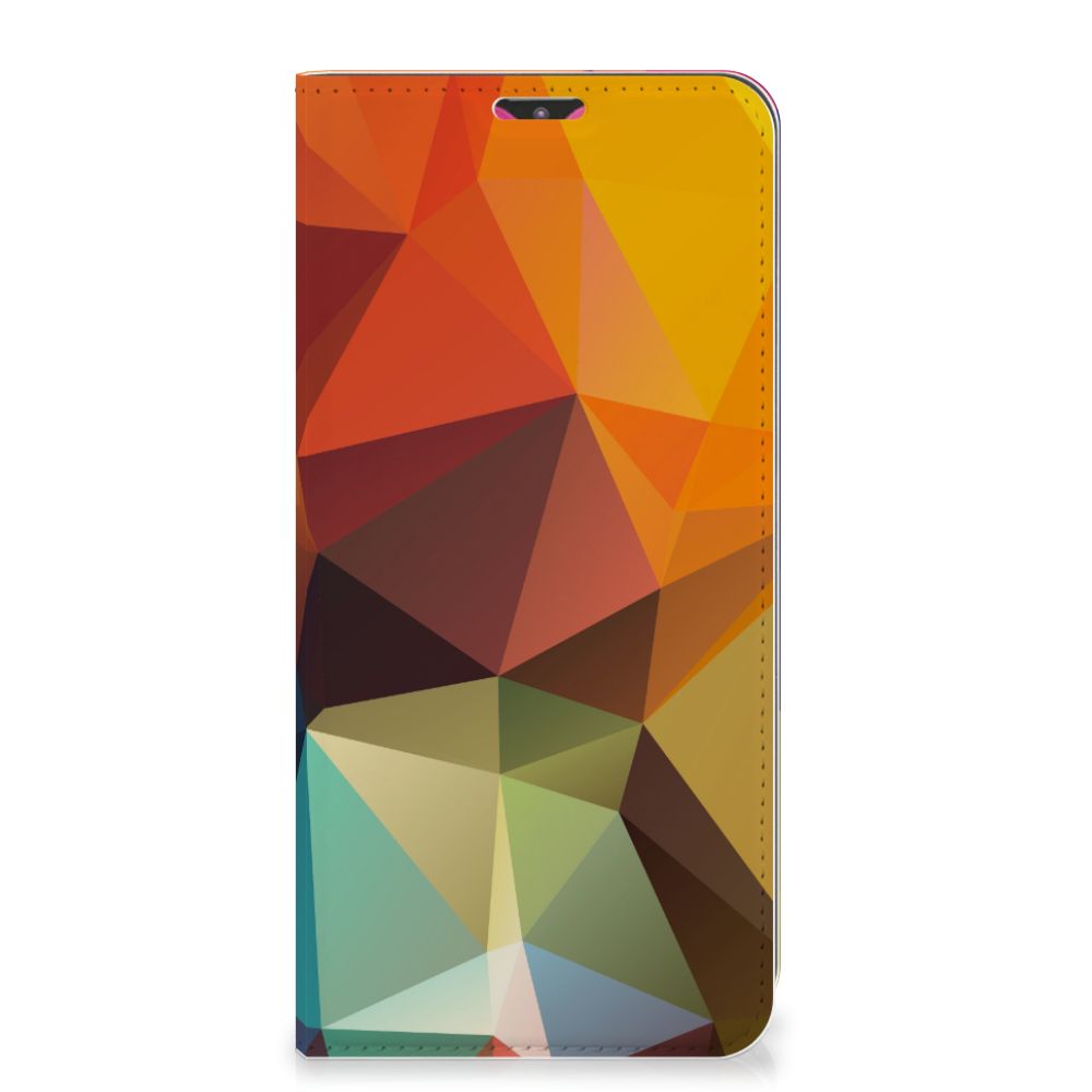 Samsung Galaxy M20 Stand Case Polygon Color