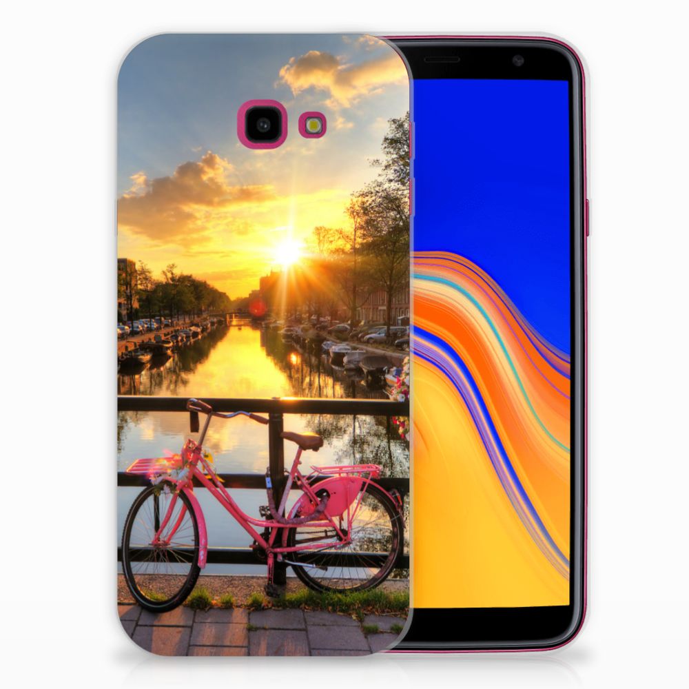 Samsung Galaxy J4 Plus (2018) Siliconen Back Cover Amsterdamse Grachten