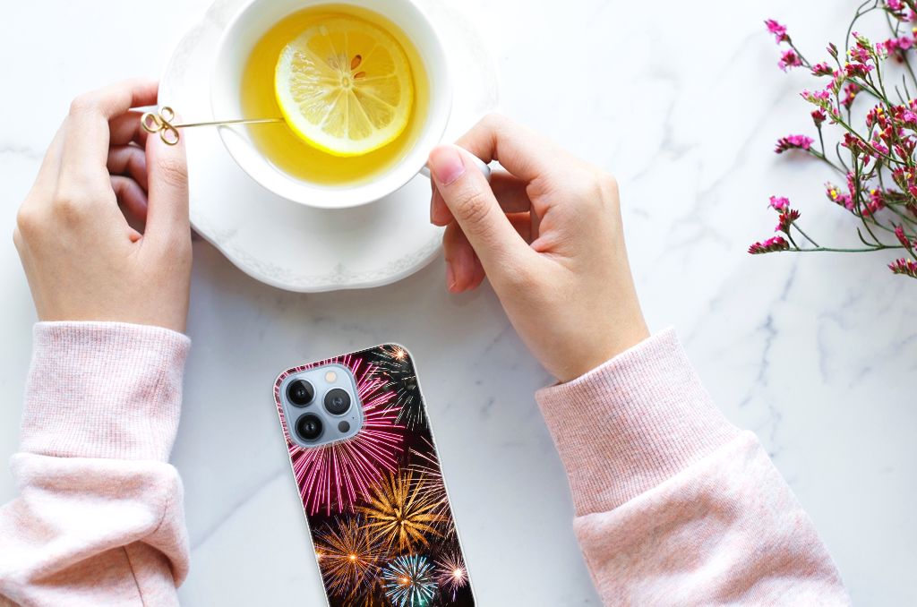 Apple iPhone 13 Pro Silicone Back Cover Vuurwerk B2C Telecom