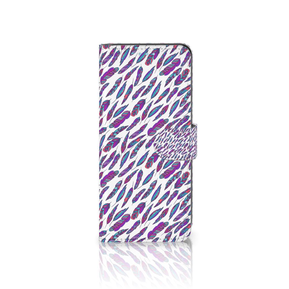 Sony Xperia 10 III Telefoon Hoesje Feathers Color