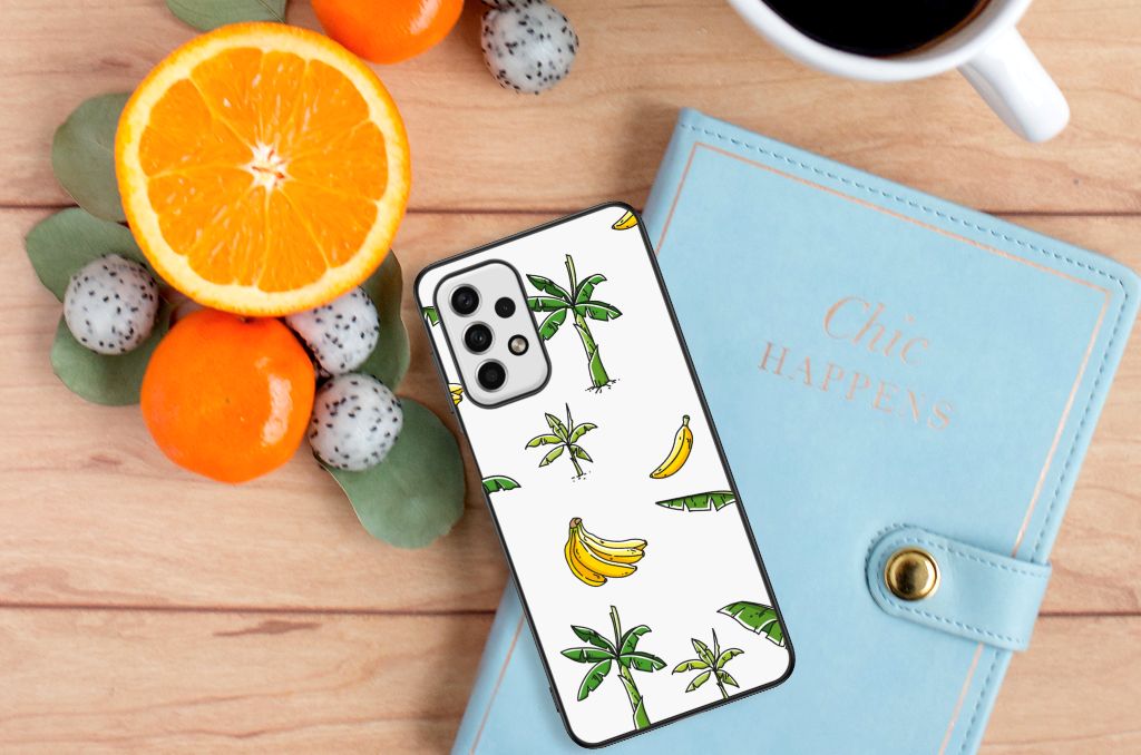 Samsung Galaxy A23 Bloemen Hoesje Banana Tree B2C Telecom