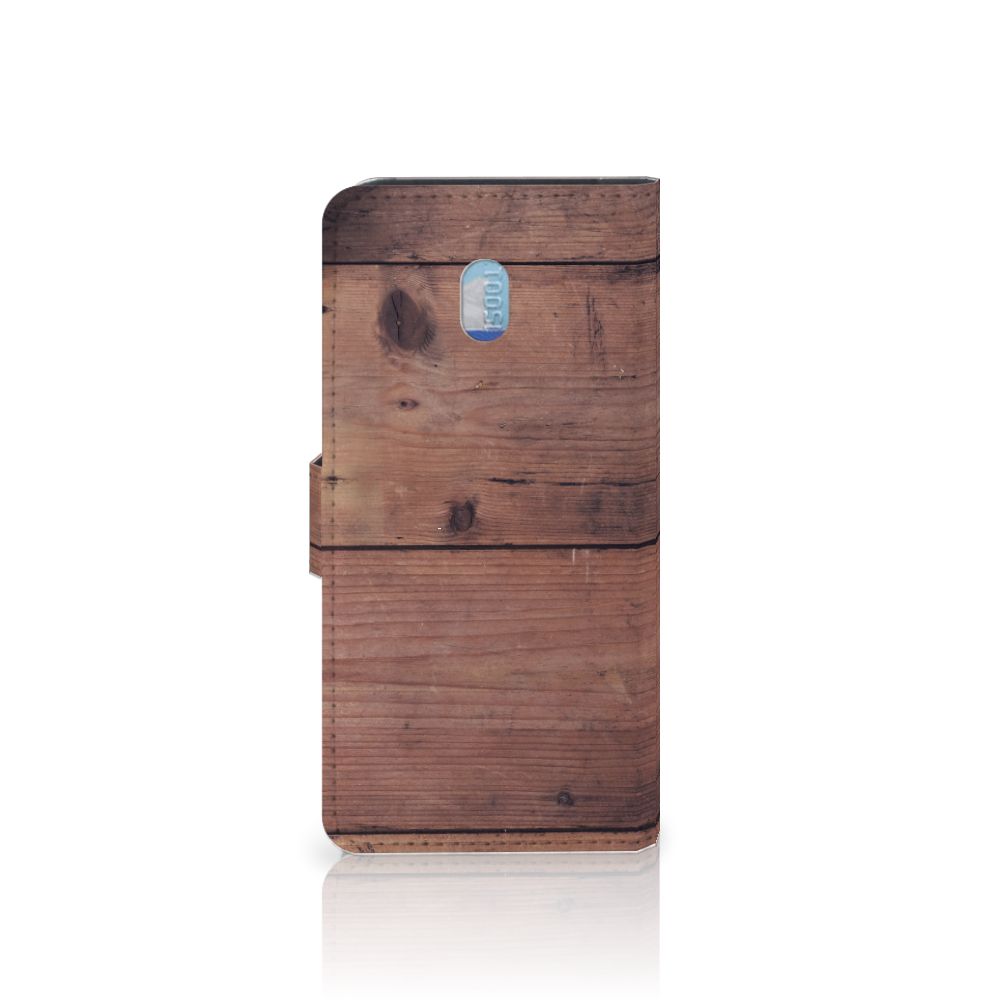 Xiaomi Redmi 8A Book Style Case Old Wood