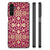 Back Cover Samsung Galaxy A14 5G Barok Pink met barok print, ontworpen voor optimale bescherming en stijl.