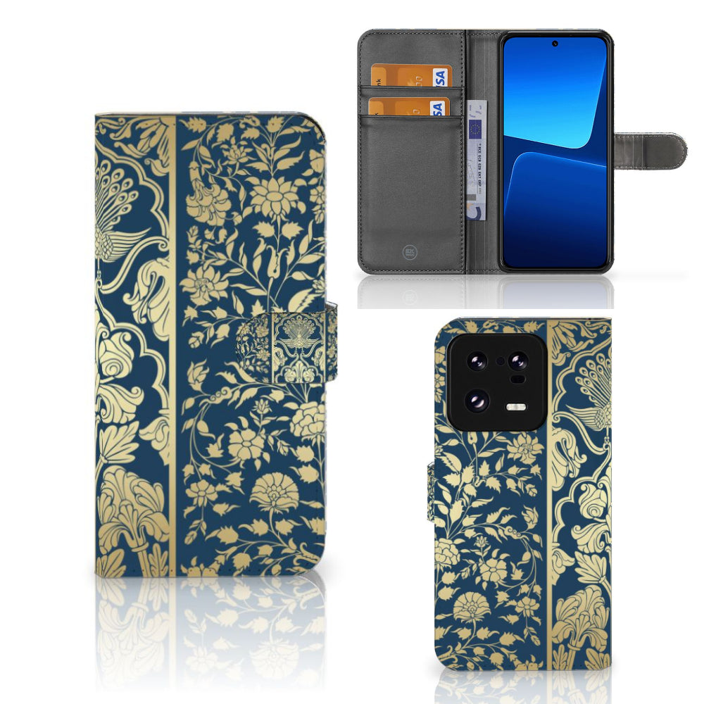 Xiaomi 13 Pro Hoesje Beige Flowers