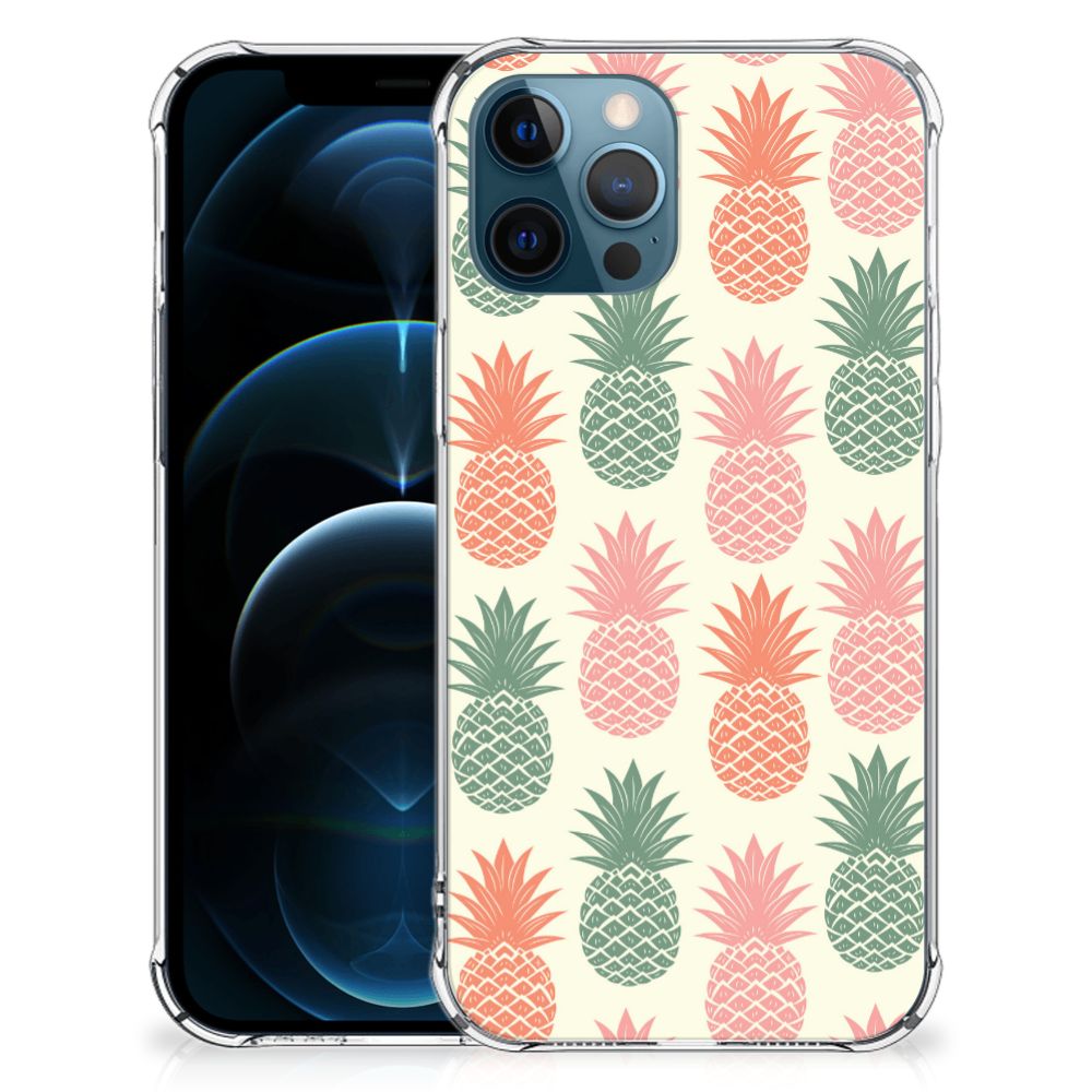 iPhone 12 | 12 Pro Beschermhoes Ananas