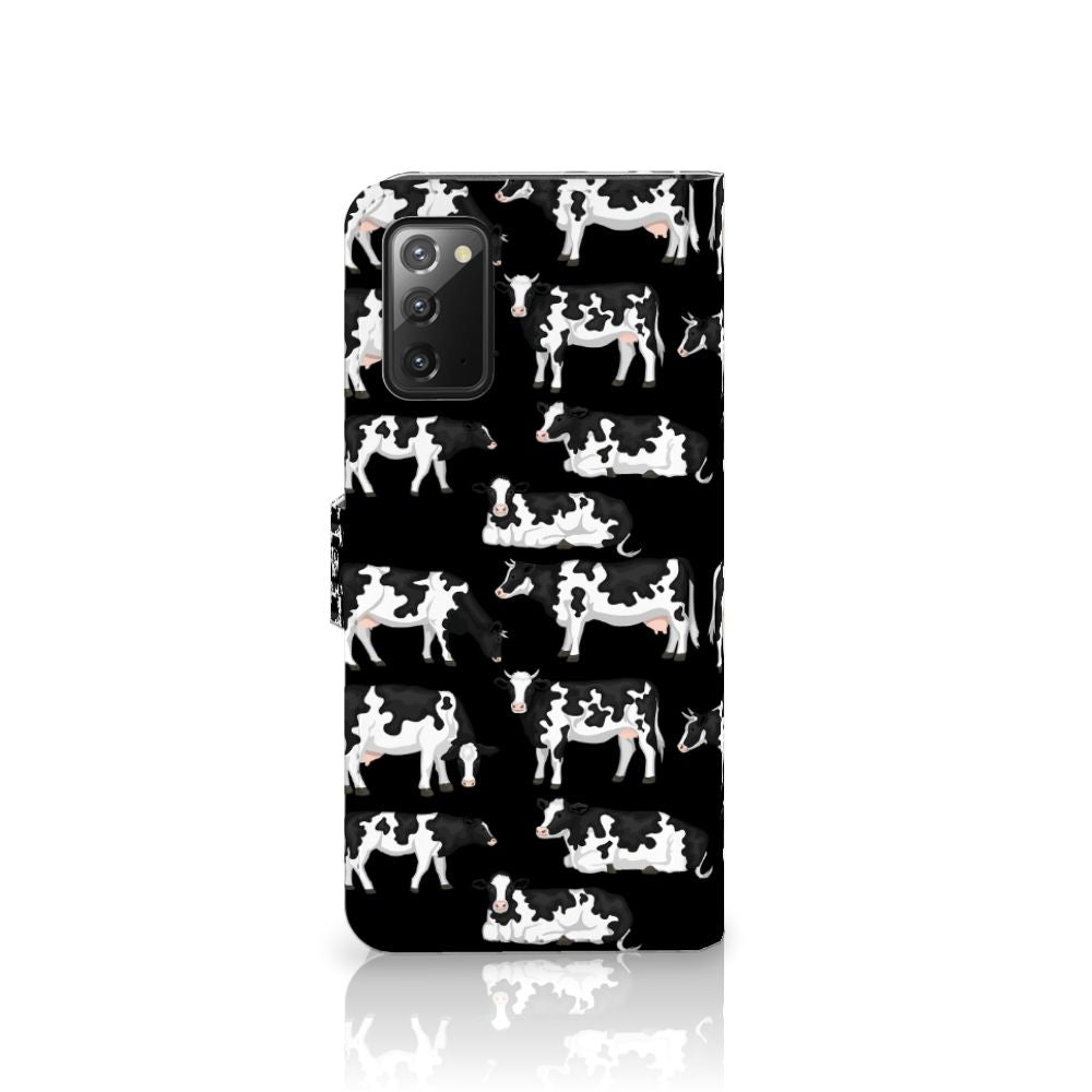 Samsung Galaxy Note 20 Telefoonhoesje met Pasjes Koetjes