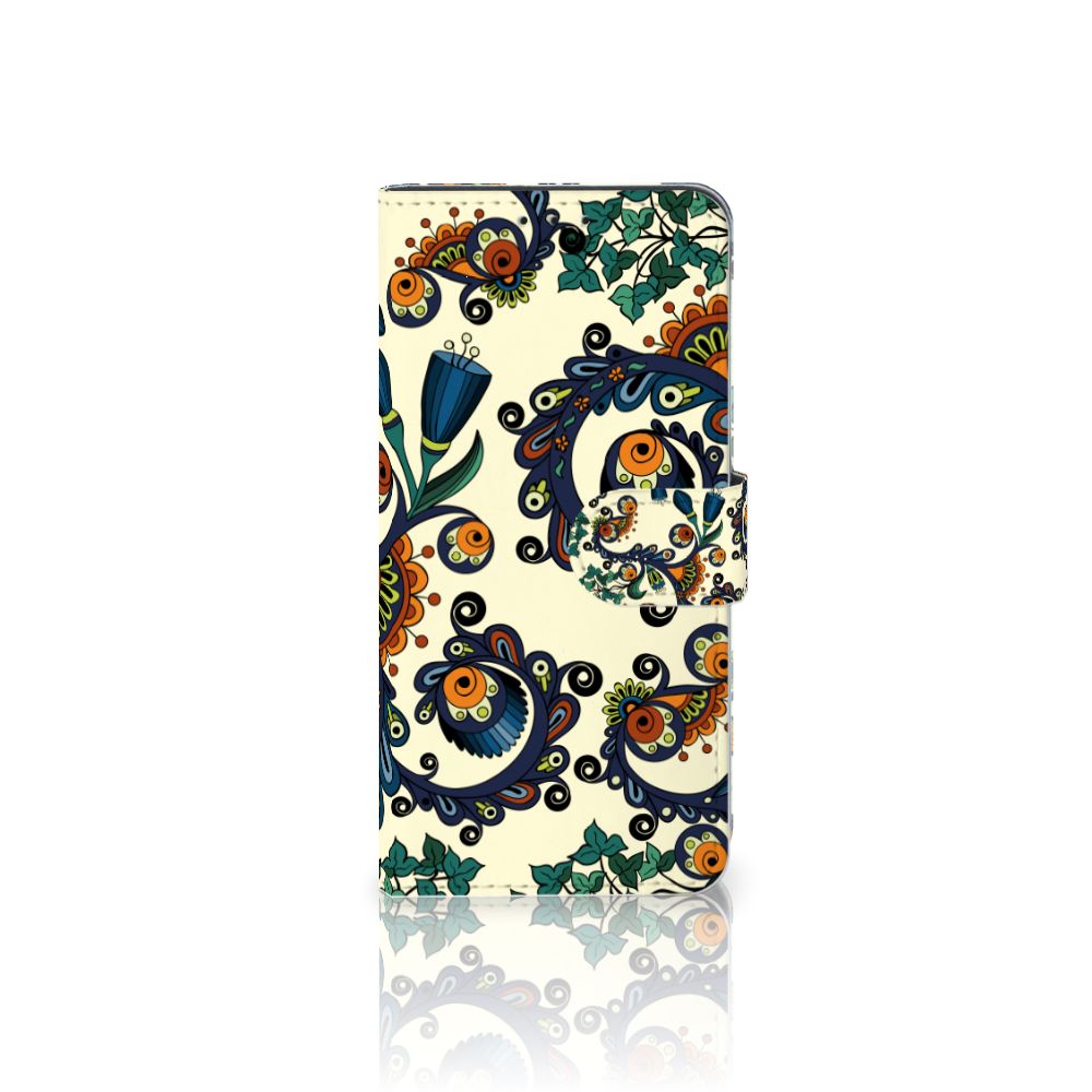 Wallet Case Xiaomi Mi 9 Lite Barok Flower