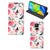 Xiaomi Redmi Note 9 Smart Cover Butterfly Roses