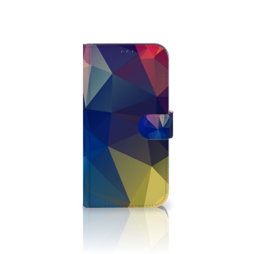 Apple iPhone 12 Pro Max Book Case Polygon Dark